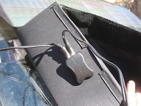 It is also powerful enough to trickle charge the car battery at the same time.