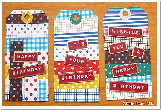 Masking Sticker Set Gift Tags WholePort