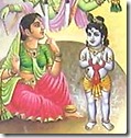 Krishna with Yashoda