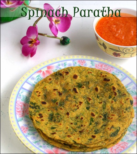 Spinach-Paratha