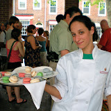 Held at The Shambles (Headhouse Market), this event brought together restaurants and breweries from all over the city, including Fork, The Wishing Well, Noble Restaurant, LeVirtu, Xochitl, Cichitteria 19, John & Kira's Chocolates, The Restaurant School, Spring Mill Café, Run for the Hills BBQ, Philadelphia Brewing Company (PBC), Stoudts, Dock Street, Earth Bread & Brewery, Troegs, and Victory. Good Food Good Beer 2010