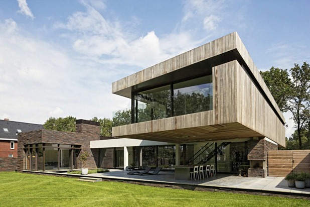 house at the edge of a forest by hilberink bosch architects 1 house at the edge of a forest by hilberink bosch architects 1