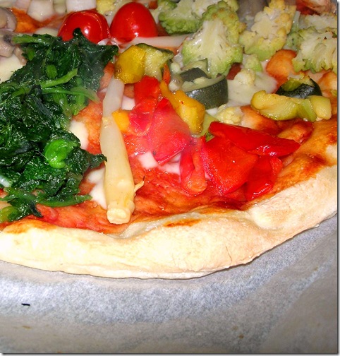 pizza pizzeria sottile croccante verdure
