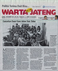 Warta Jateng 1 Nov 2012 Warta Jateng 1 Nov 2012