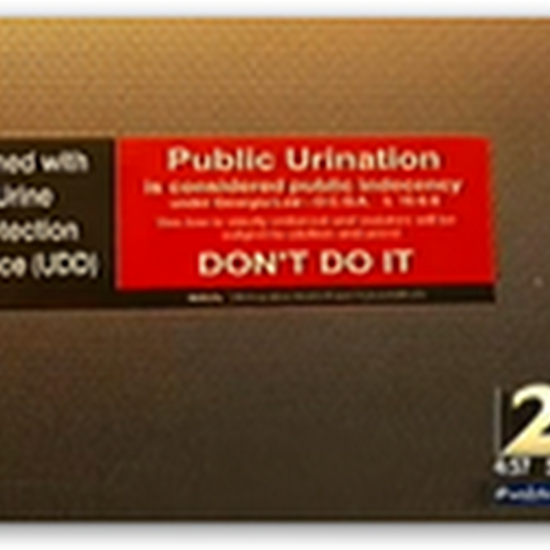 One Of The Best Uses of Sensors and Devices I Have Seen, The UDD, Urine Detector Device Being Used To Transition Urinals/Elevator Combinations Into Just Elevators At Mass Transit Facilities (Somebody Pissed In Here)