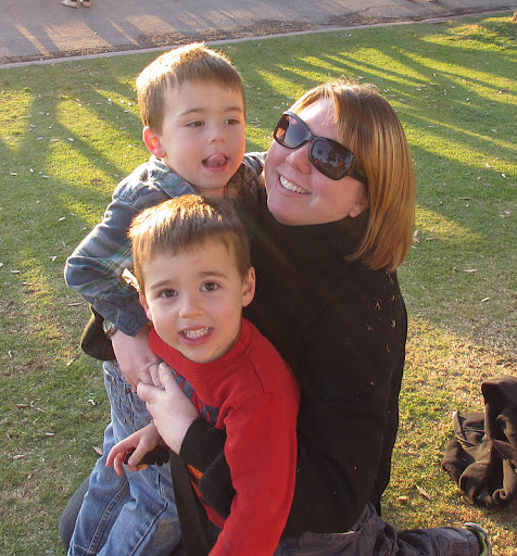 With 2 small humans, Megan wanted to be sure to adopt a dog who's personality and size would be a good fit for her family.