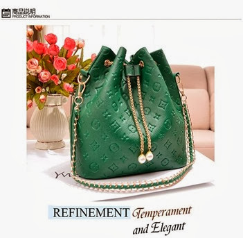 0724 Green (Harga 170.000) - Material PU Leather Height 29 Cm Bottom Width 28 Cm Thickness 14 Cm Weight 0.64-