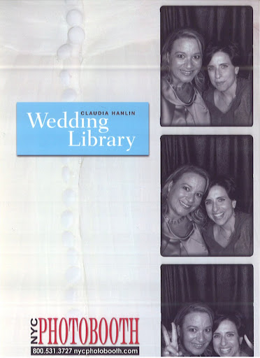 Claudia and I had fun in the photo booth as well!