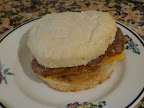 One sandwich ready to go.
