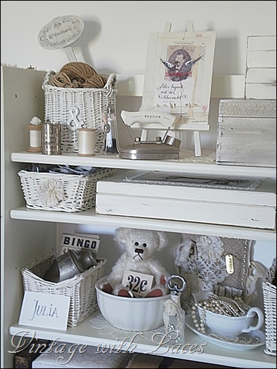 Vintage Treasures - Studio Tour 2012 - Vintage with Laces
