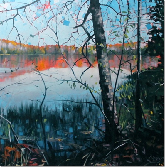 otter lake trail reflection-Reid-Thorpe-ENKAUSTIKOS