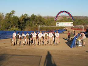 Setting up for the MudRun