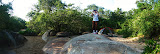 This is where we camped - on a (mostly) dried up river bed. It was really nice and Lora did a lot of bird-watching in the morning. South Africa - 109.jpg