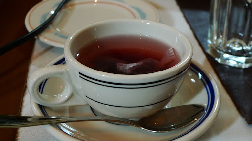 Red Rooster Harlem's Dakar Hibiscus Blossom tea. Red Rooster Harlem's Dakar Hibiscus Blossom tea.