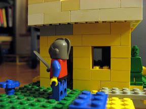 Creeper around the corner.