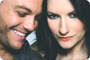 Laura Pausini e Tiziano Ferro Laura Pausini e Tiziano Ferro
