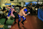 Trueno escapes the whipping belt.