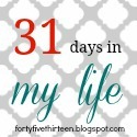 31 days blog button