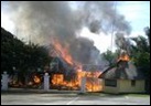 FIRE DESTROYS MAD ABOUT FUN restaurant Roodepoort are toy balloons used to torch properties