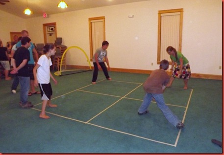 Youth - Gator camp four square at church Youth - Gator camp four square at church