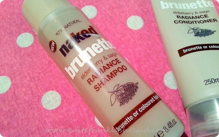 naked brunette radiance shampoo