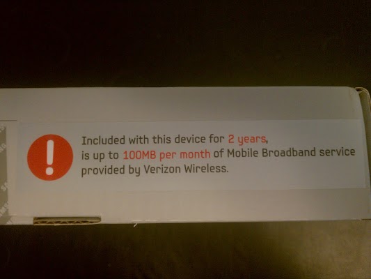 Woot! 2 year warranty and 100MB of free data from Verizon! IMG_20110629_172418.jpg