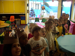 Busy Bees on their way to start the show!!