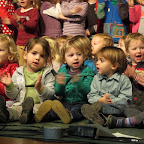 Optreden en kerstmarkt