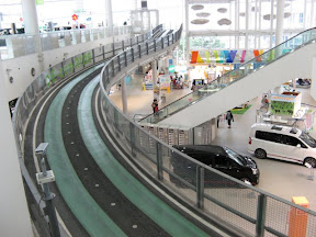 Toyota robot-car track, at their showroom on odaiba.