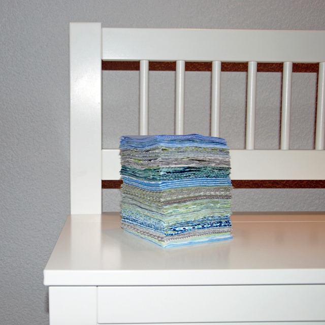 Stack of 4 Inch Squares