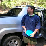 Chris Throws a Frisbee