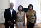 Eduardo Costantini, Florencia Battiti y Diana Saiegh. Gentileza: Personally - Inside PR.