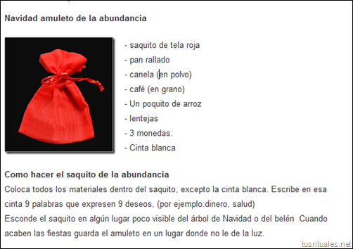 Haz tu saco de la abundancia Haz tu saco de la abundancia