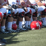 Washington - Grizzly Stadium, Montana Grizzlies vs. South Dakota Coyotes.  Missoula, MT, September 1st, 2012.