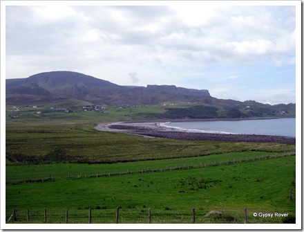 Staffin Bay.
