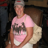 Lori sitting in the family room at the Grand Ole Opry in Nashville TN 09032011