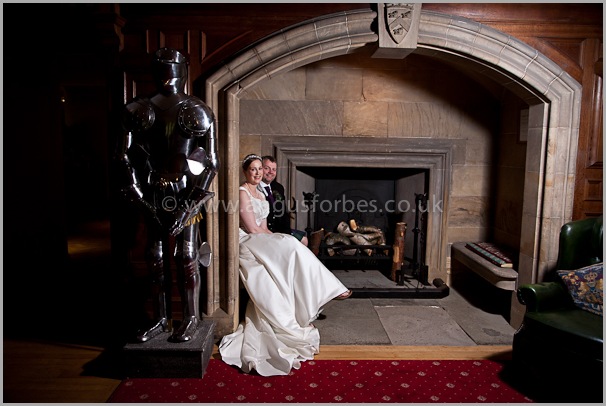 traditional scottish castle wedding