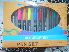 my journey pen set, bitsandtreats