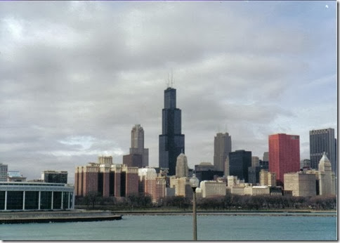 Sears Tower in Chicago, Illinois in February 2000