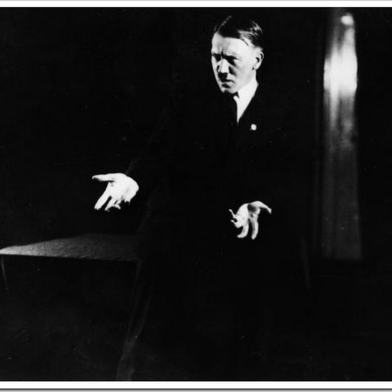 As fotografias proibidas de Hitler e o poder da oratória