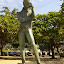 Statue of Chopin, overlooking Praia Vermelha - a great beach just next to the Sugarloaf.