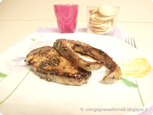 salmone glassato aceto balsamico sesamo salmone glassato aceto balsamico sesamo