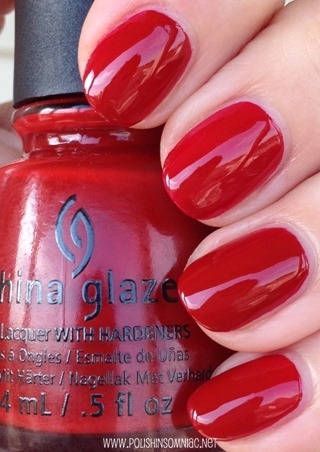China Glaze Seeing Red (The Giver Collection)