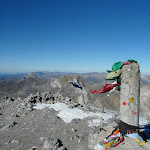 Borne sommitale du Mont Perdu (ou Monte Perdido en espagnol) 3335m