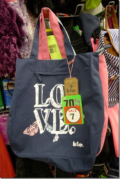 Lee Cooper Love tote bag