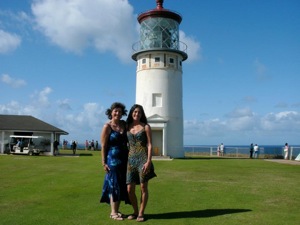 Kara  Mom at lighthouse