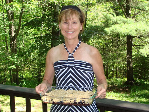 A summery setting for Gail's wonderful presentation!