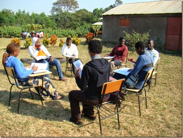 partilha em pequenos grupos