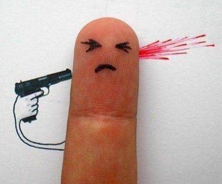 finger suicide