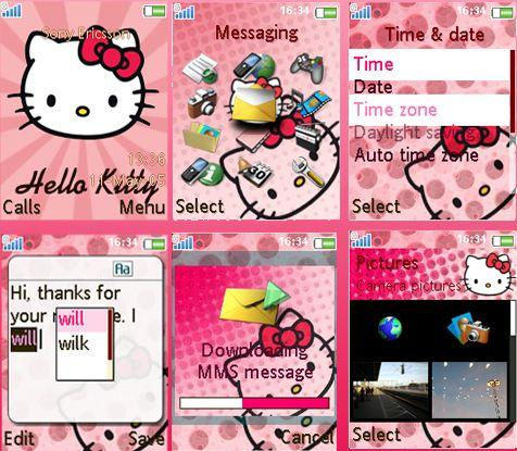 Ipad Kitty on Descargar Temas Hello Kitty Para Nokia N95 Gratis   Neo Celulares